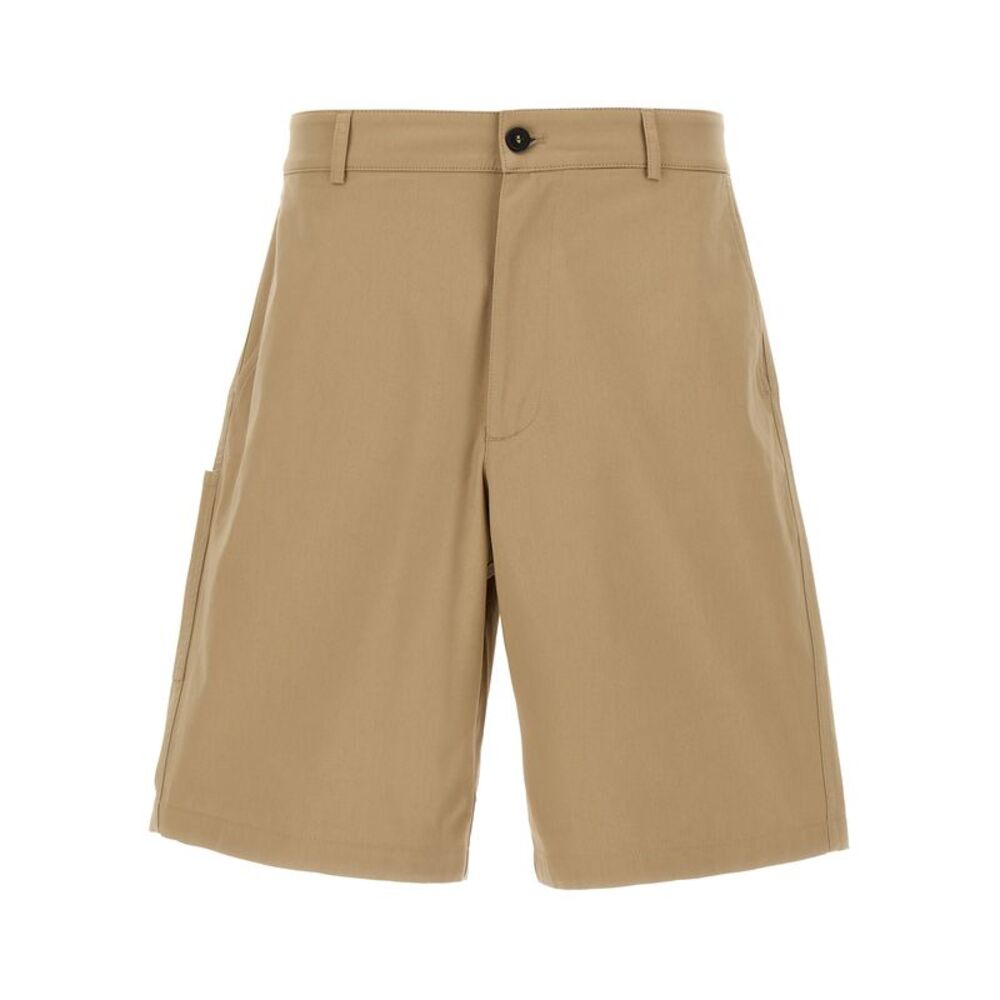 Department 5 Beige Cotton Bermuda Men's Shorts